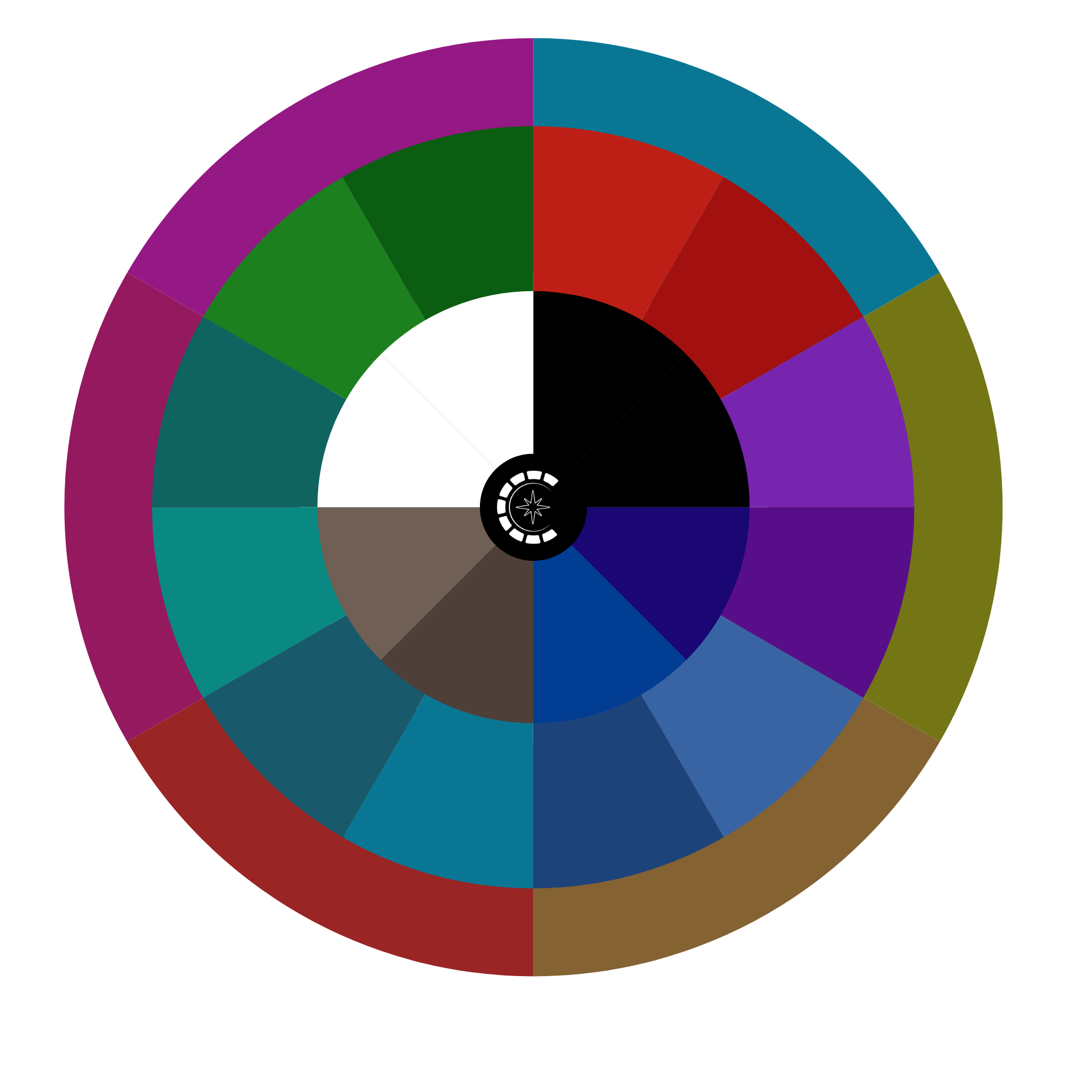 The Colour Compass Sticker (Pack of 2)