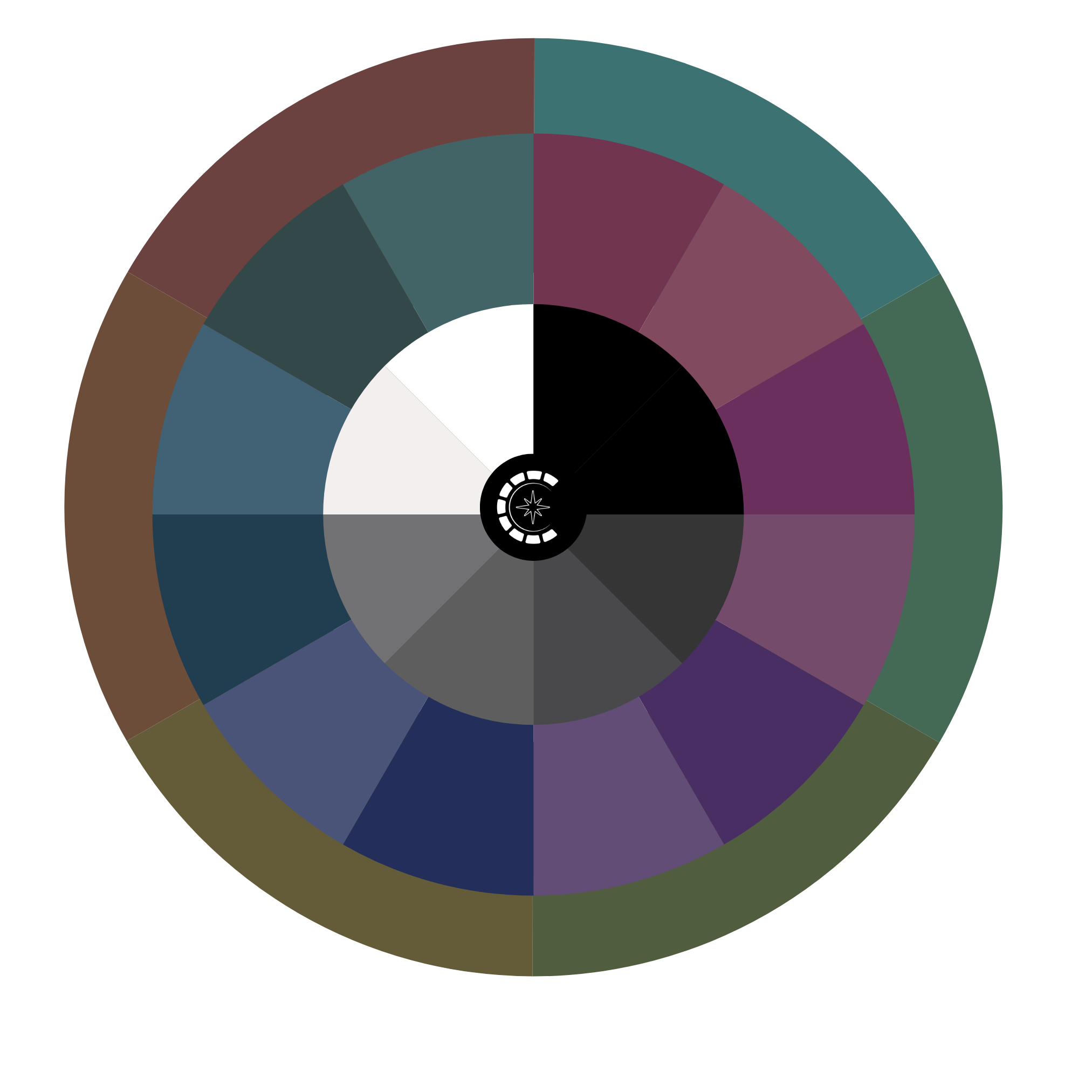 The Colour Compass Sticker (Pack of 2)