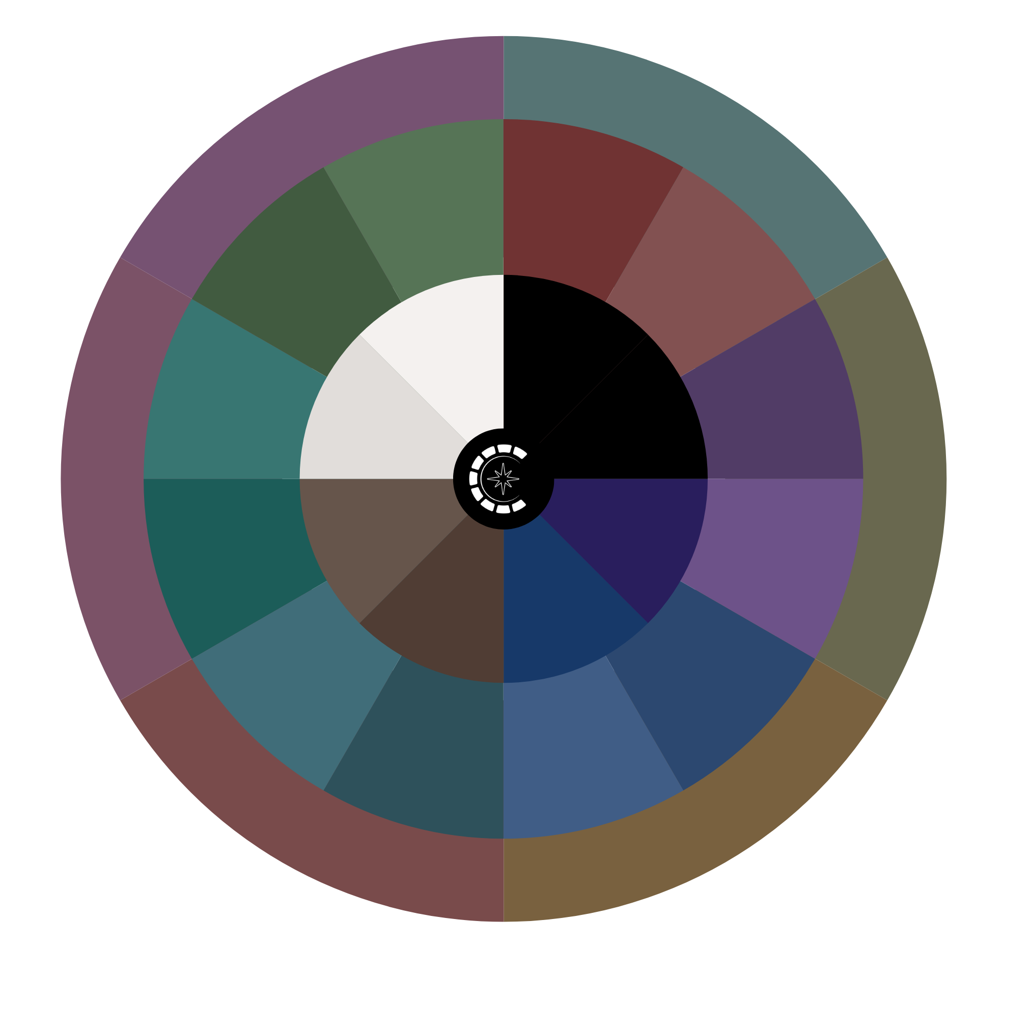 The Colour Compass Sticker (Pack of 2)